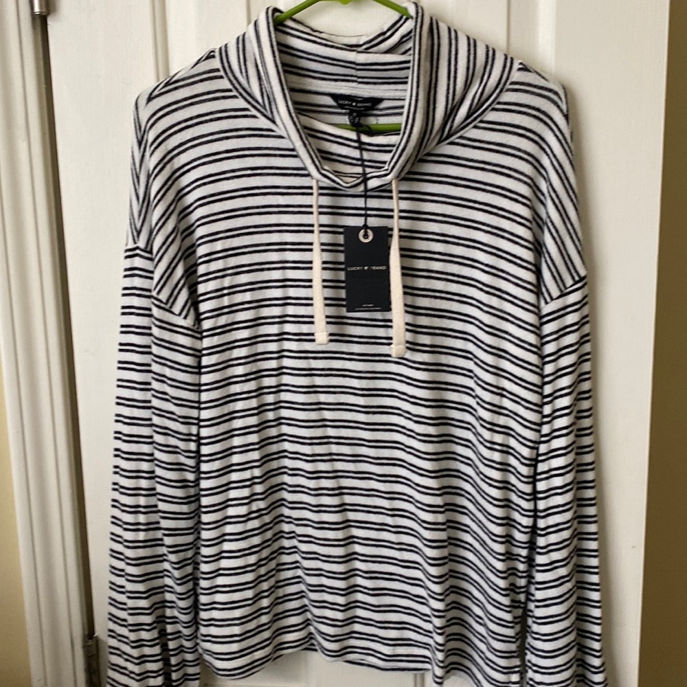Lucky Brand cowl neck sweater